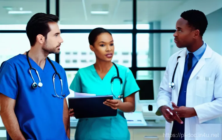 의료 실습에서 배운 것들 - **Prompt 1: Empathetic Patient Interaction**
    "A compassionate female doctor, in her late 20s, wi...